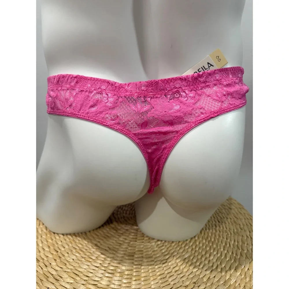 Cosabella Never Say Never Men's Classic G-String Rani Pink XL NWT
